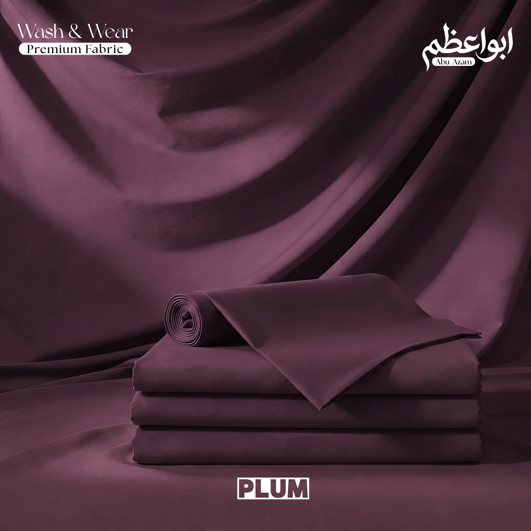 Premium Wash & Wear - Plum