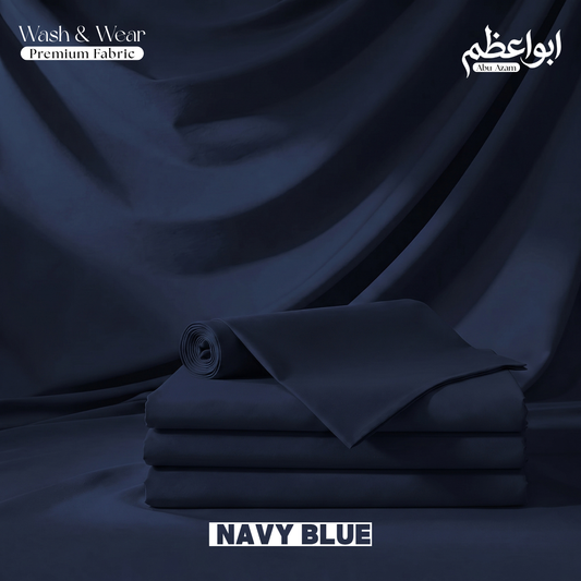Premium Wash & Wear - Navy Blue