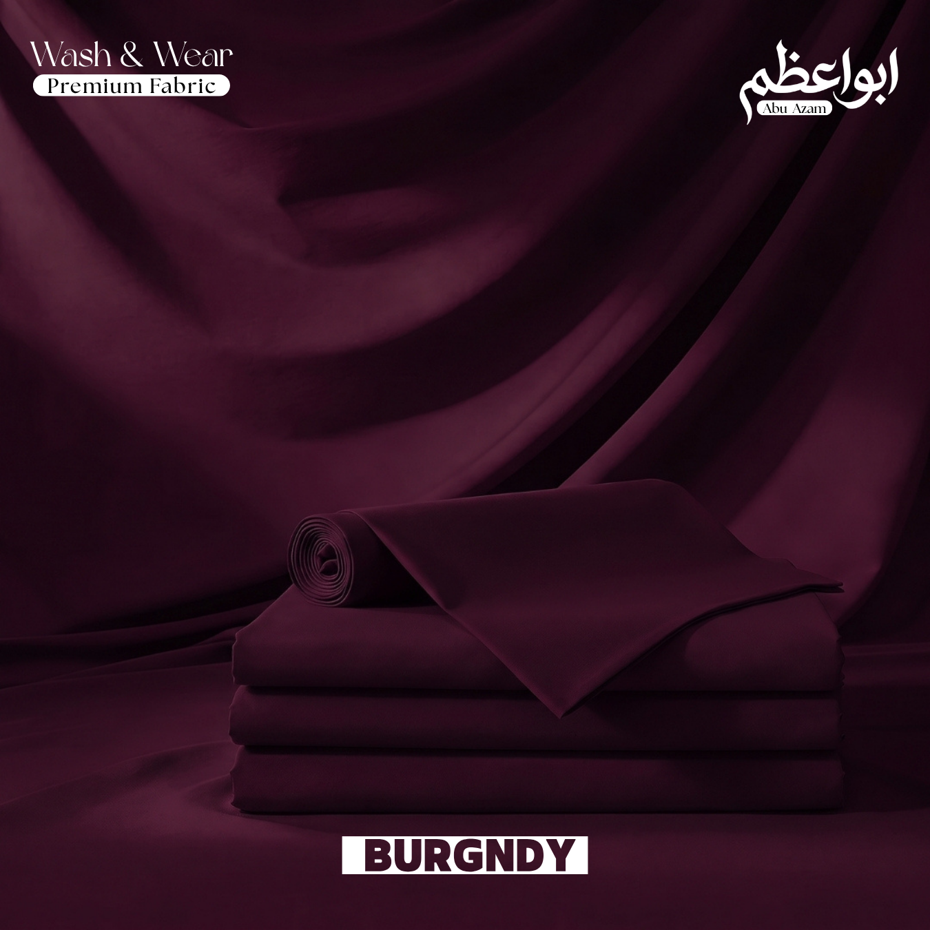 Premium Wash & Wear - Burgndy