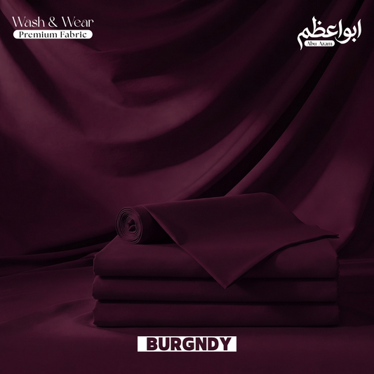 Premium Wash & Wear - Burgndy