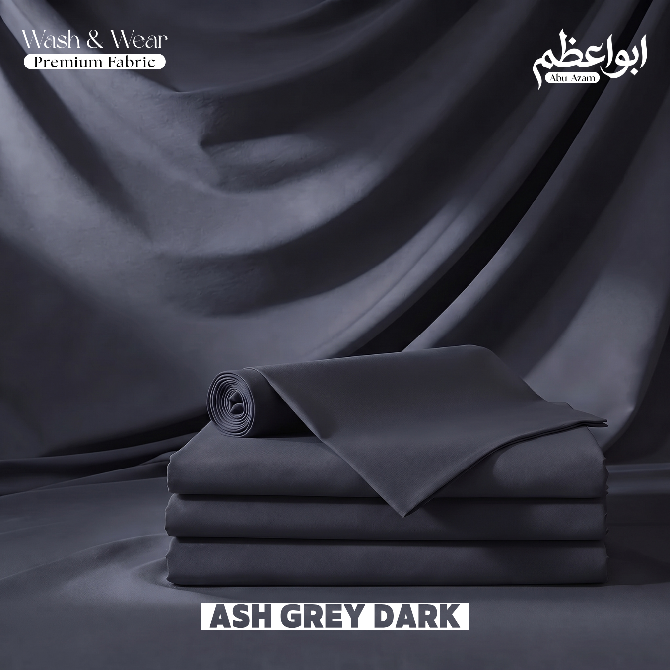 Premium Wash & Wear - Ash Grey Dark