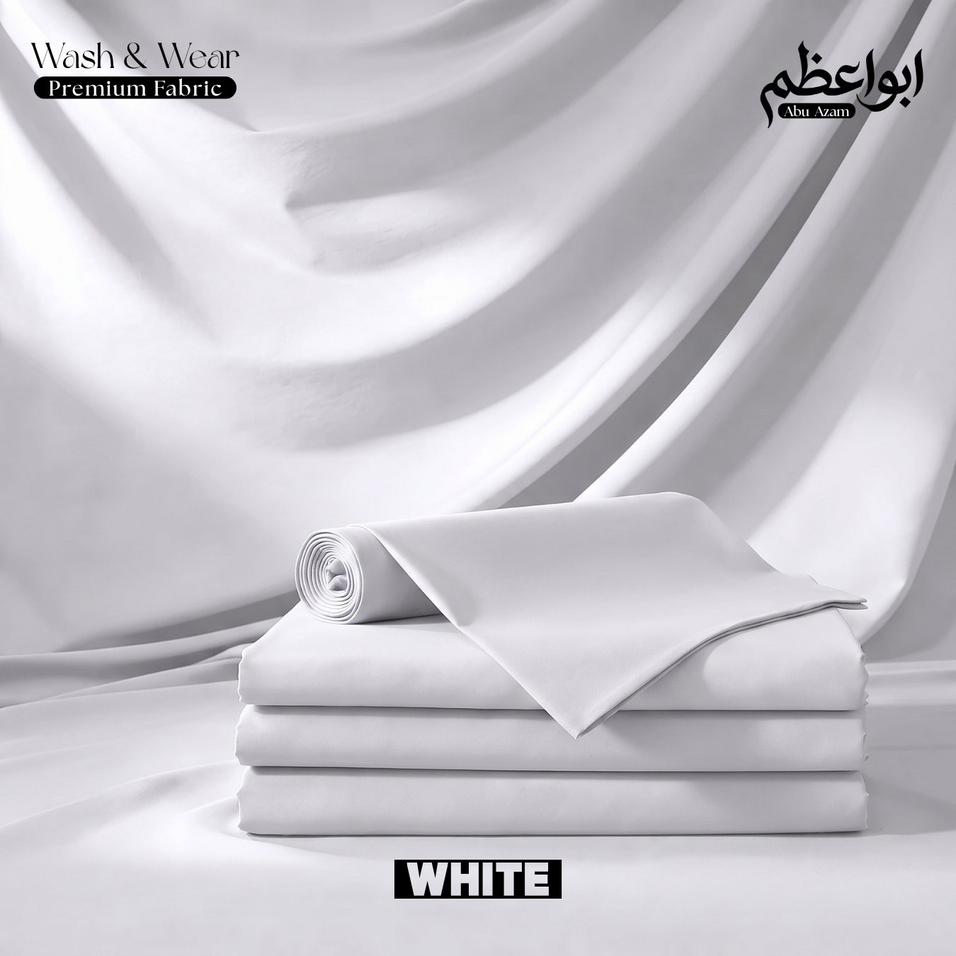 Premium Wash & Wear - White