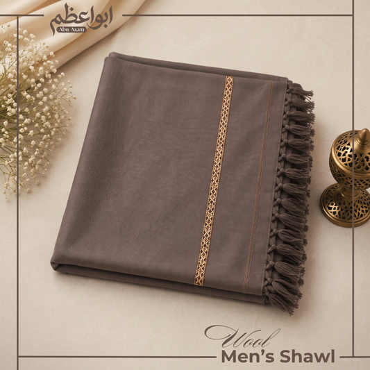 Premium Winter Wool Shawl - AZ1003