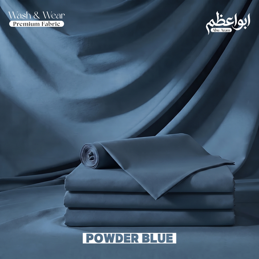 Premium Wash & Wear - Powder Blue