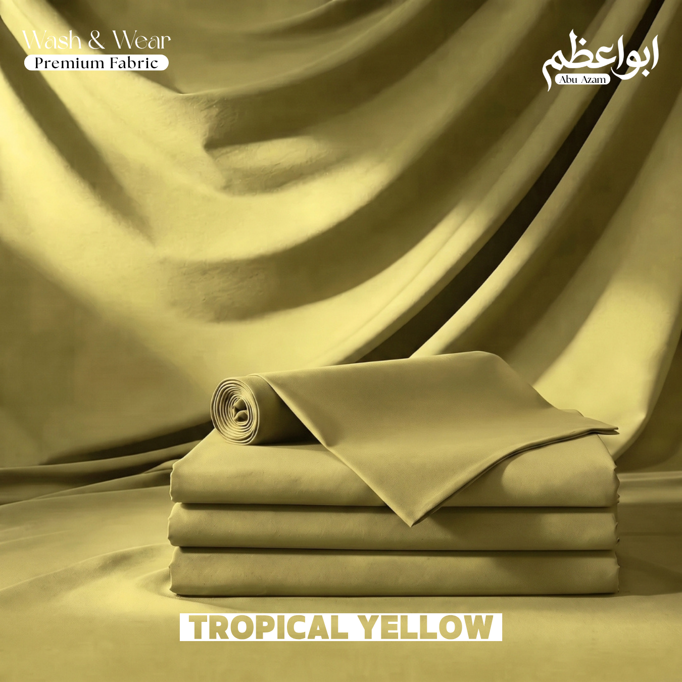 Premium Wash & Wear - Tropical Yellow