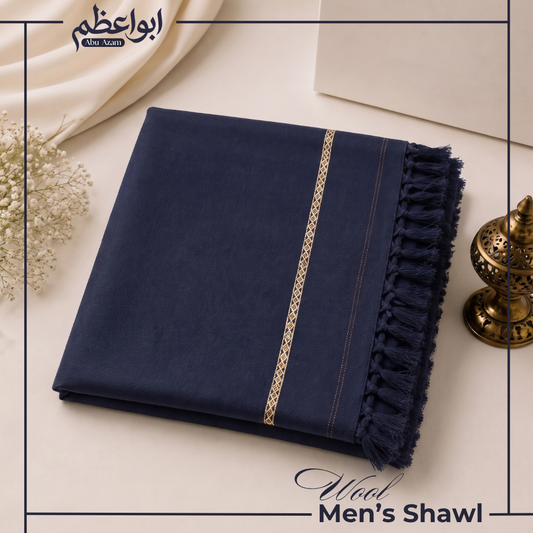 Premium Winter Wool Shawl - AZ1006