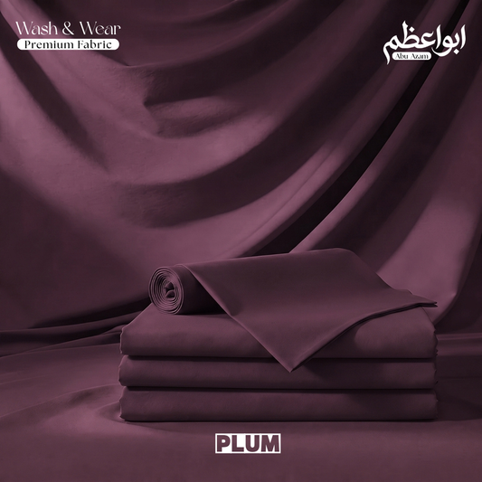 Premium Wash & Wear - Plum