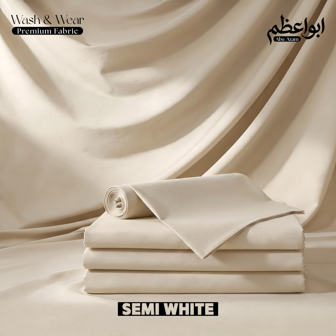 Premium Wash & Wear - Semi White
