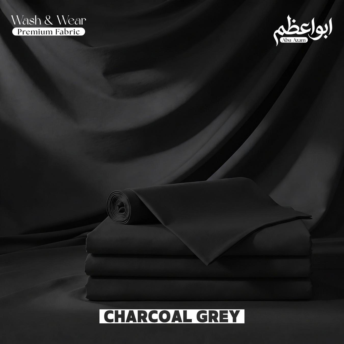 Premium Wash & Wear - Charcoal Grey