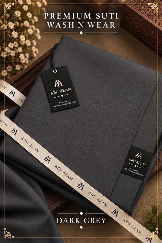 Premium Sooti Wash & Wear-Dark Grey